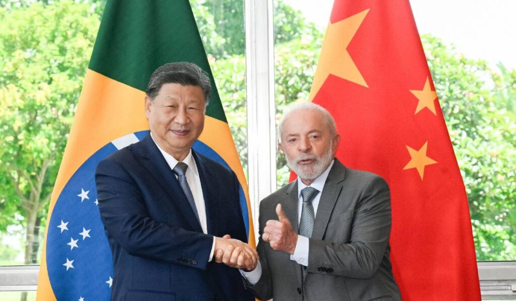 Președintele chinez Xi Jinping a purtat discuții cu președintele brazilian Luiz Inácio Lula da Silva