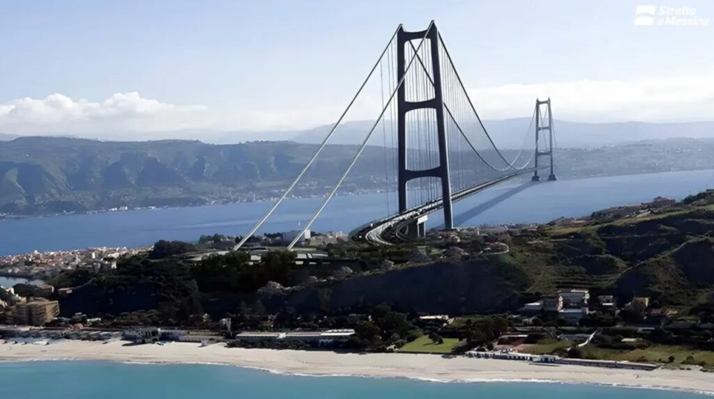 Italia aprobă construirea celui mai lung pod suspendat din lume. Va avea aproape 4 km și va lega Sicilia de Peninsulă