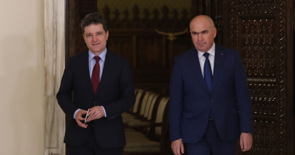 Preşedintele Nicuşor Dan a mers la Guvern în ziua în care coaliția discută pachetul doi de măsuri fiscale