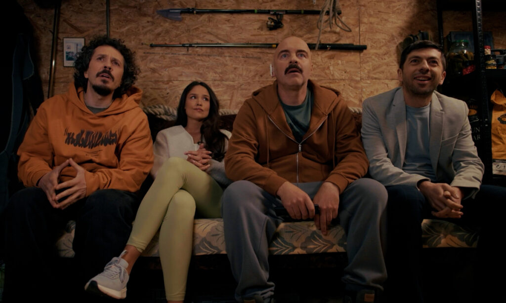 Primele imagini din comedia „Vecina”. Trailerul filmului aduce pe marele ecran coșmarul trăit de Mircea Bravo