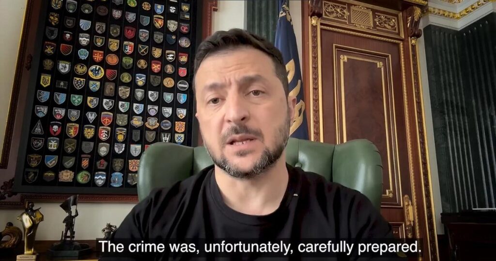 Zelenski reacţionează după asasinarea fostului preşedinte al Parlamentului ucrainean: „Din nefericire, crima a fost plănuită minuţios”