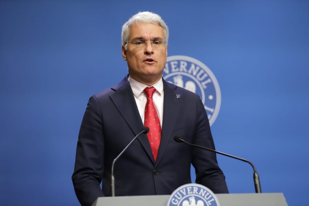 Dragoș Pîslaru conduce MIPE ministerul care coordonează PNRR FOTO Dumitru Angelescu
