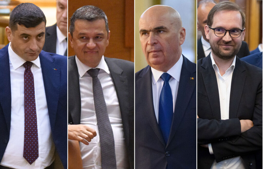 Simion, Grindeanu, Bolojan și Fritz, colaj foto