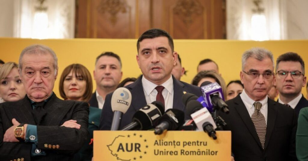 AUR a depus în Parlament patru moțiuni de cenzură împotriva Guvernului condus de Ilie Bolojan