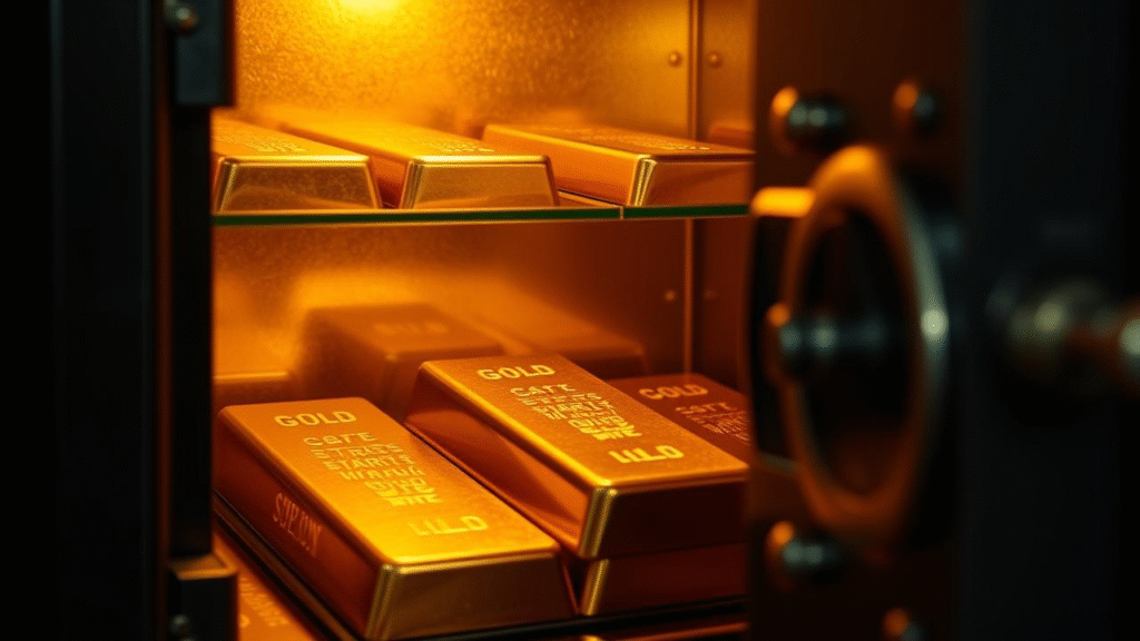Aurul scade ușor după un nou record, investitorii așteaptă datele privind piața muncii din SUA