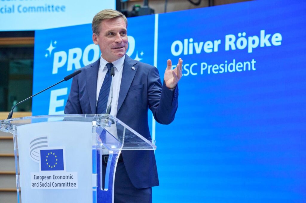 CESE a marcat sfârșitul mandatului președintelui Oliver Röpke. Mesajele rămân de actualitate: unitate, democrație și speranță