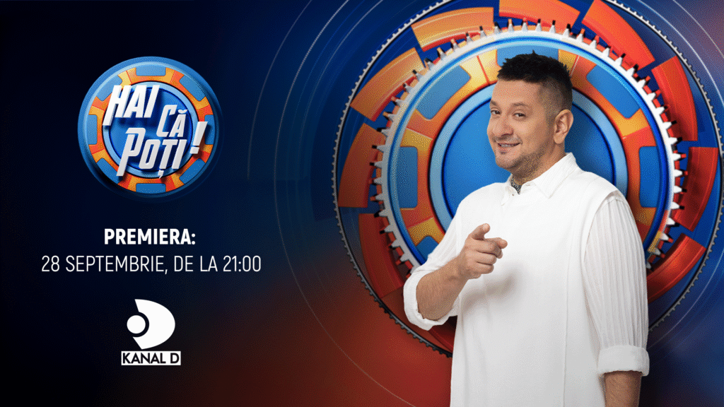 Când începe „Hai că poți!”, show-ul prezentat de Octavian Strunilă la Kanal D