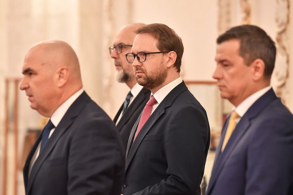 Ilie Bolojan, Kelemen Hunor, Dominic Fritz, Sorin Grindeanu