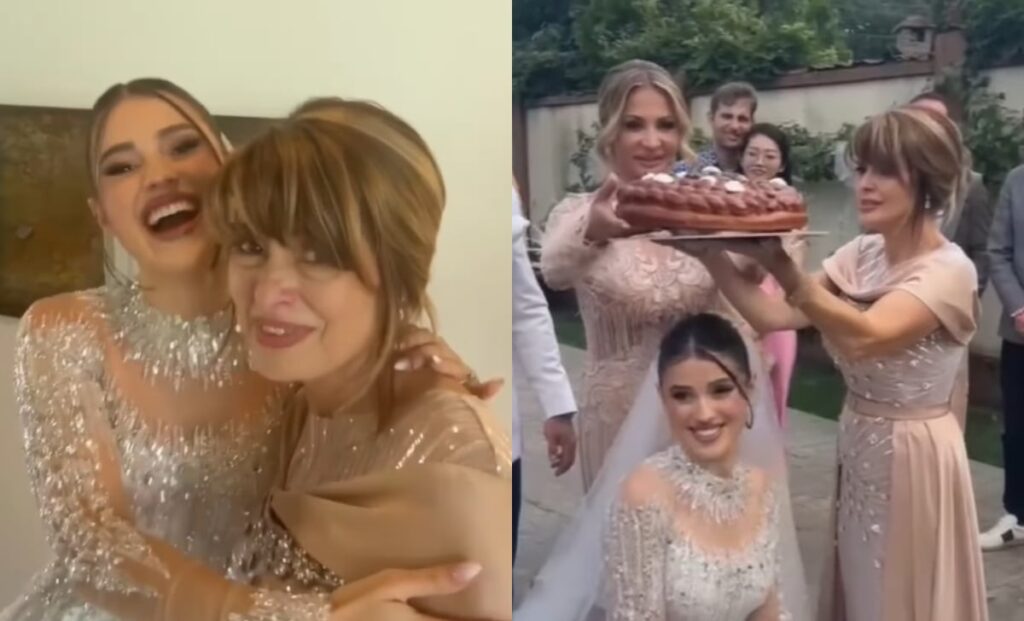 Cum a apărut soția lui Mugur Mihăescu la nunta fiicei lor. O prezență discretă în showbiz, Rodica nu și-a putut stăpâni lacrimile