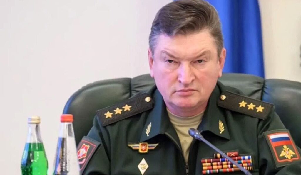 Generalul rus Alexander Lapin, criticat pentru eșecurile din Ucraina, a fost trecut în rezervă și trimis într-un post civil în Tatarstan. Foto Ministerul Apărării din Rusia