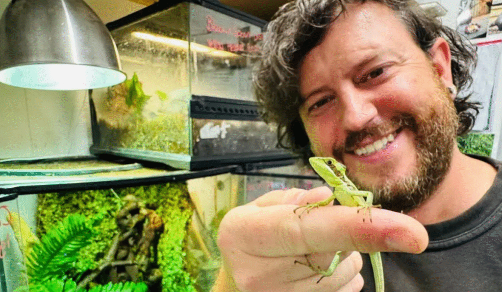 Iguanele au eclozat fără tată. Foto Telford Exotic Zoo