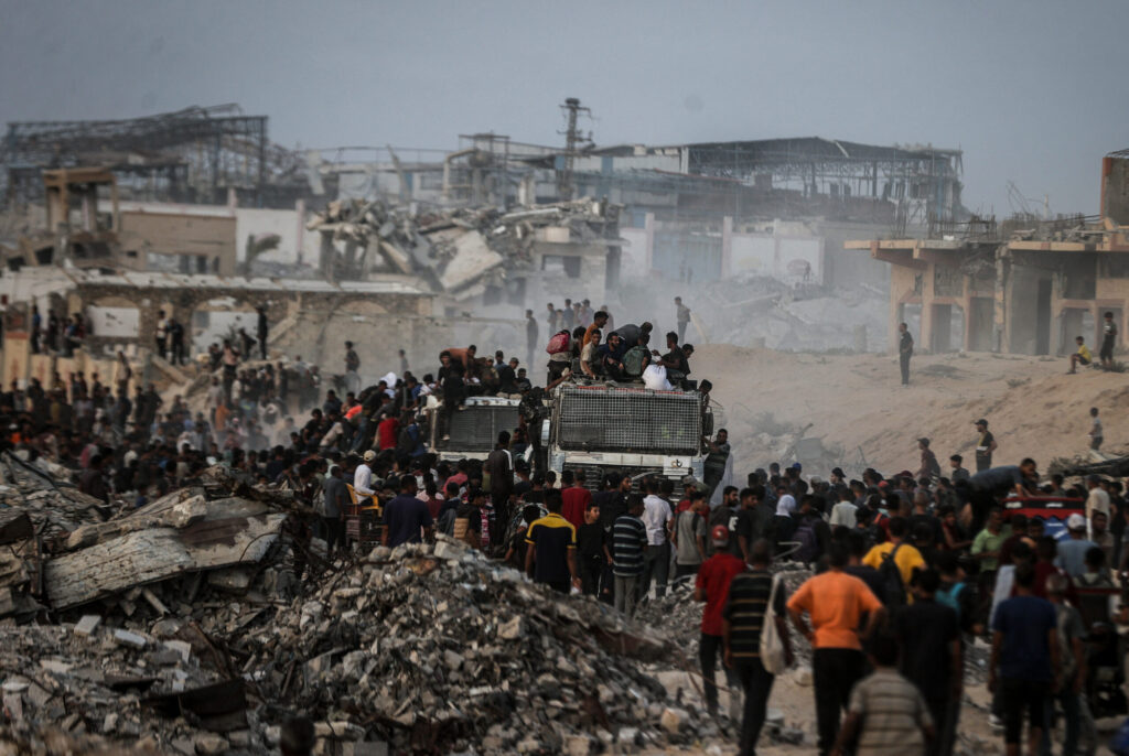 Peste 250.000 de oameni au fugit din orașul Gaza într-o lună, pe fondul noii ofensive israeliene