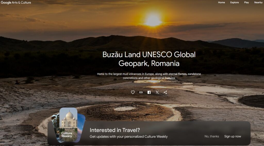 Prima regiune din România inclusă pe platforma Google Arts & Culture (Video)