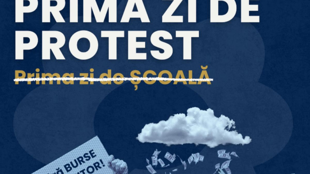 Prima zi de școală, prima zi de protest