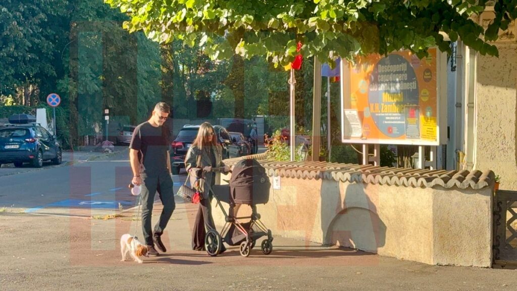 Primele imagini cu Corina și Mihnea Năstase în rolul de părinți. Cum au apărut cu bebelușul lor, al treilea nepot al lui Adrian Năstase