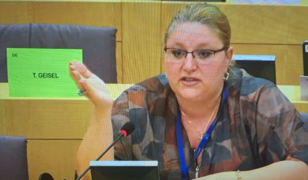 Diana Șoșoacă, în Parlamentul European