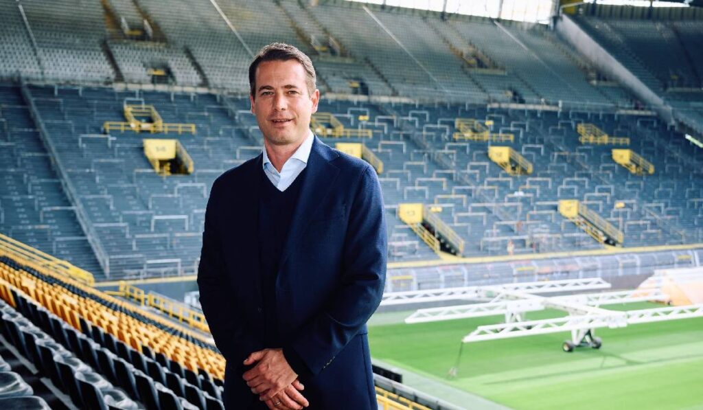 Lras Ricken pe stadionul Borussiei Dortmund