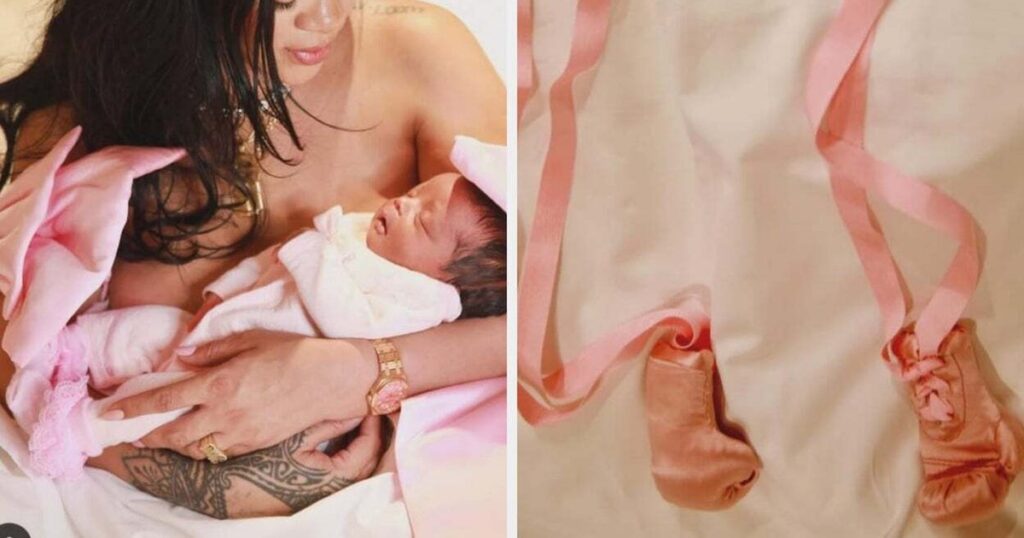 Rihanna, mamă pentru a treia oară. A născut o fetiță pe care a numit-o după partenerul ei