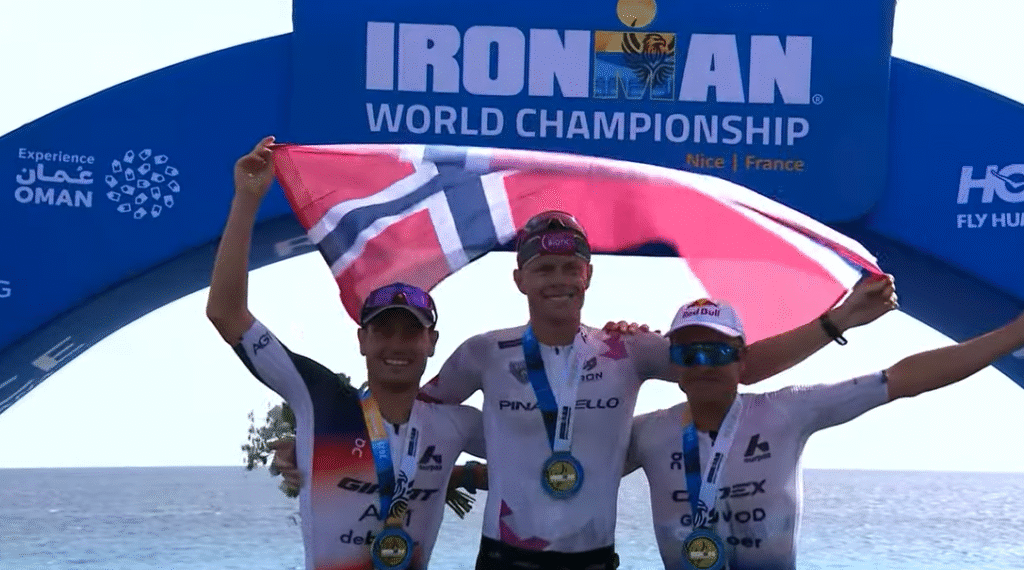 Triplă istorică pentru Norvegia la Campionatul Mondial de Ironman de la Nisa. Casper Stornes este noul rege al triatlonului