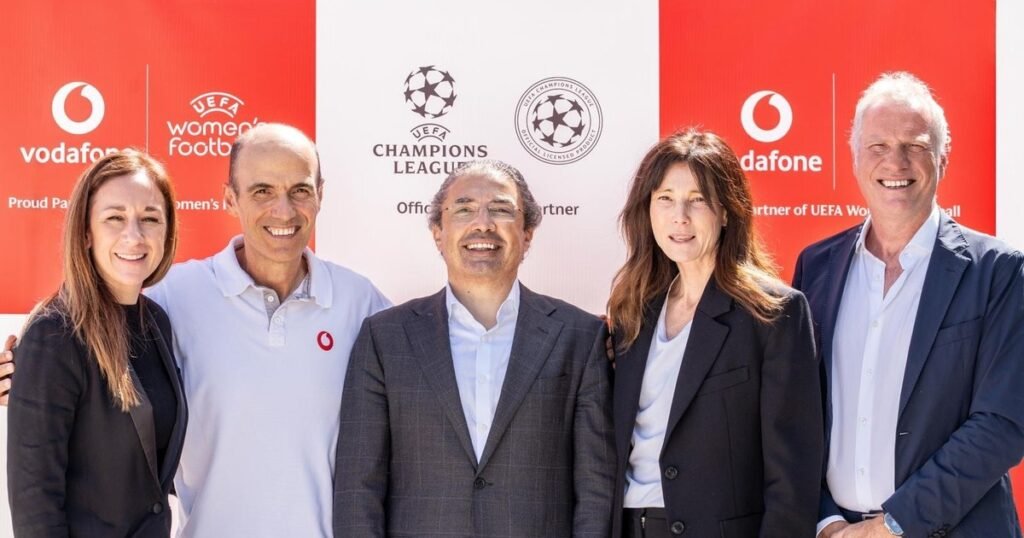 Vodafone este noul partener UEFA. Compania va sponsoriza până în 2030 mai multe competiții, printre care Liga Campionilor la Fotbal Feminin și EURO 2029
