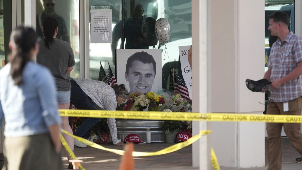 Omagiu pentru Charlie Kirk Foto: Profimedia