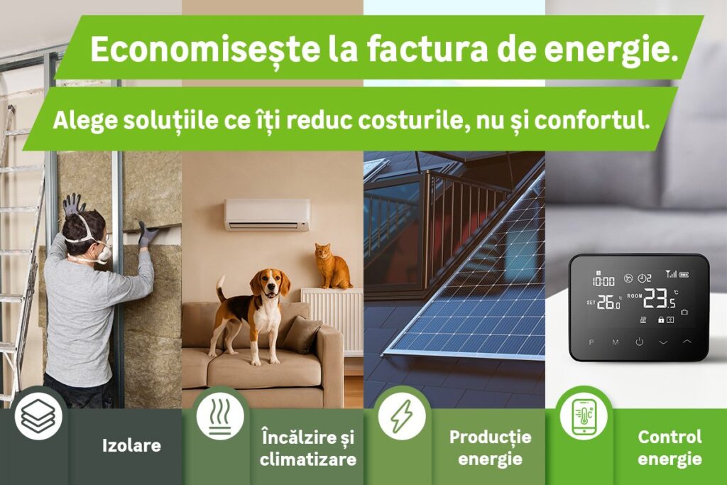 7 din 10 români caută soluții pentru reducerea facturilor la energie