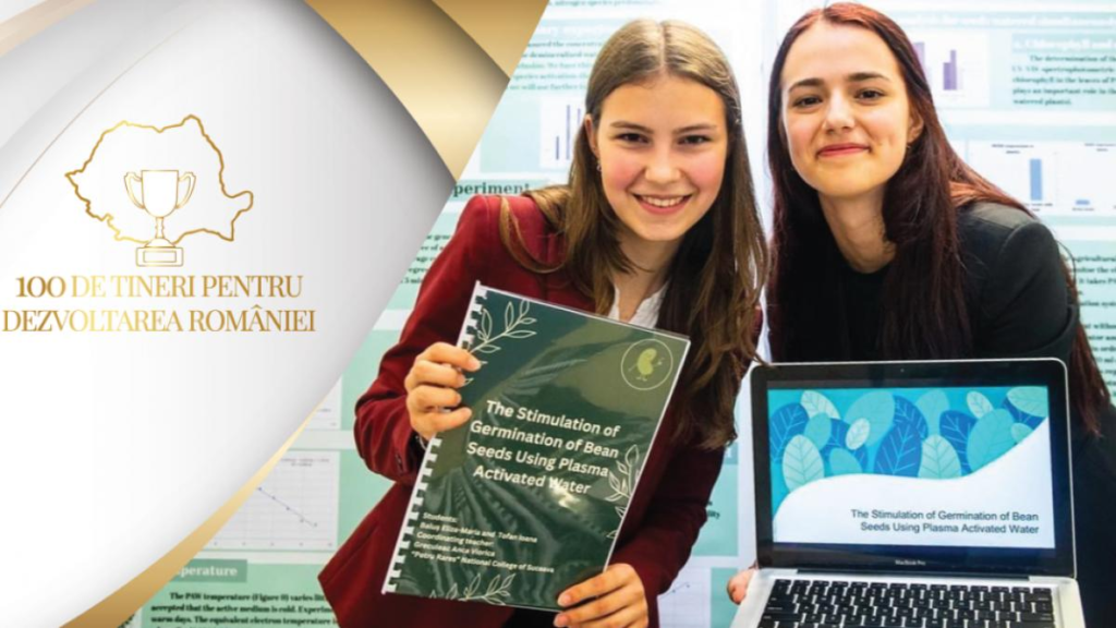 Apa plasmatică a fost creată de două eleve din România și ar putea revoluționa agricultura 