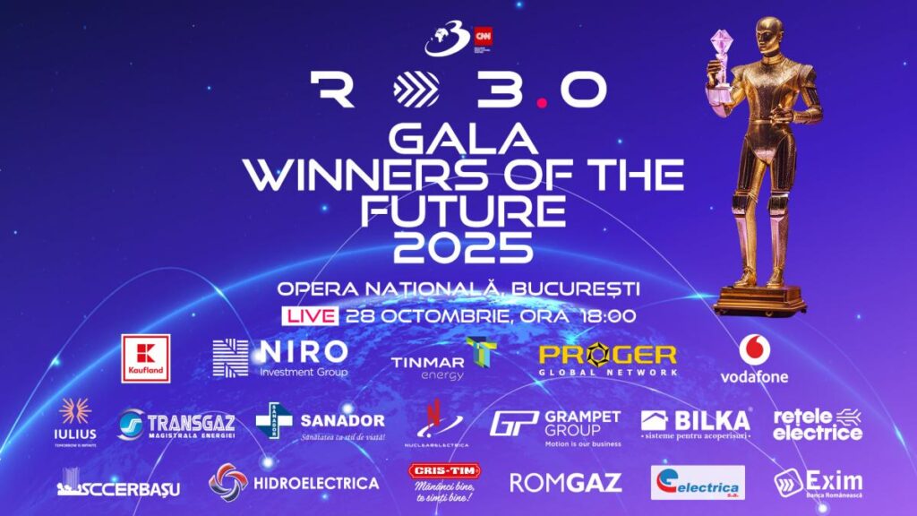 Astăzi este ziua Galei RO 3.0 – Winners of the Future 2025! Astăzi este ziua Galei RO 3.0 – Winners of the Future 2025!