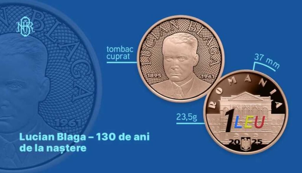 BNR va lansa prima monedă colorată