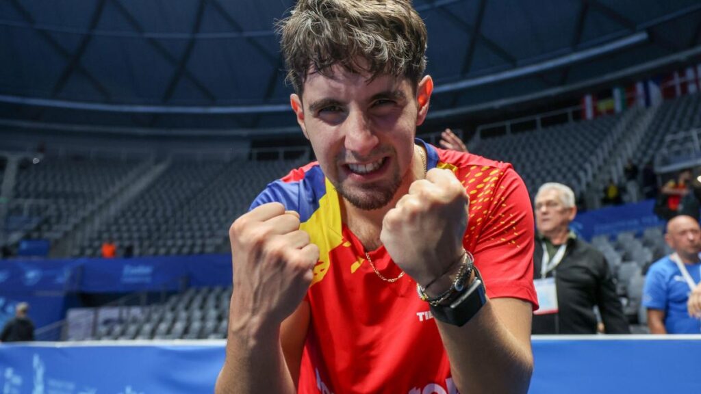 Echipa masculină de tenis de masă, calificată în premieră în finala Campionatelor Europene
