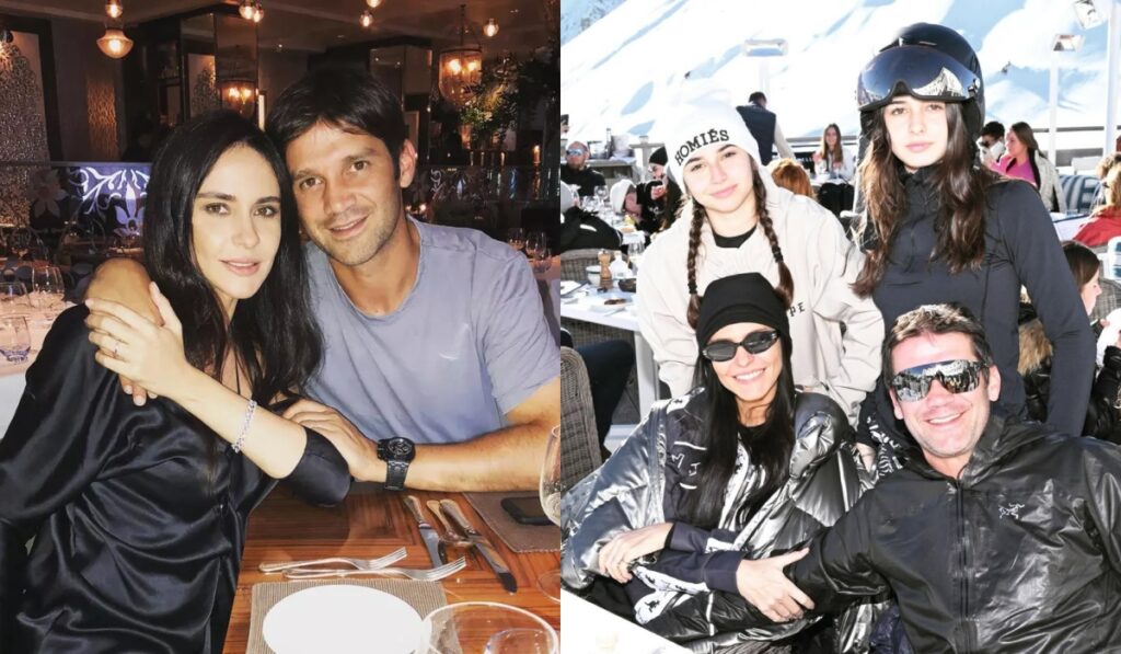 Imagini rare cu fetele lui Cristi Chivu și ale Adelinei. Natalia și Anastasia joacă fotbal în Milano