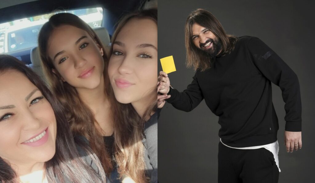 Imagini rare cu fetele lui Dan Alexa. Cu ce se ocupă Izabela, fosta soție a antrenorului