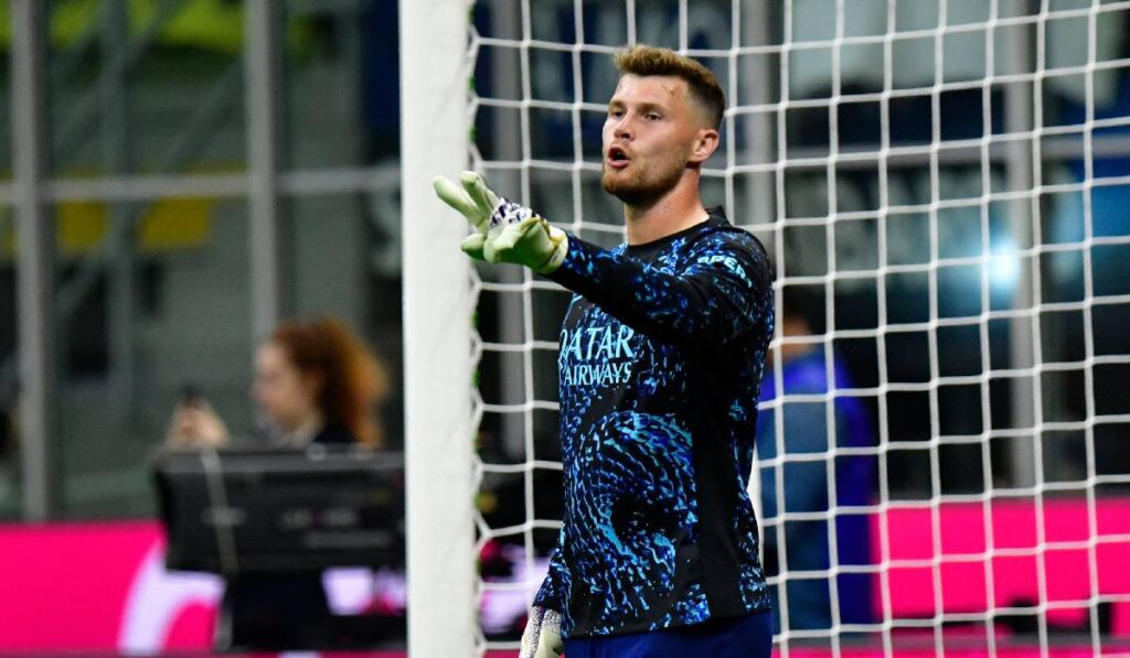 Josep Martinez, portarul favorit al lui Inter a lovit mortal cu mașina un bărbat de 81 de ani într-un scaun cu rotile. Portarul Josep Martinez de la Inter în timpul meciului Inter - FC Internazionale vs US Sassuolo, meci de fotbal italian din Serie A, desfășurat la Milano, Italia, 21 septembrie 2025