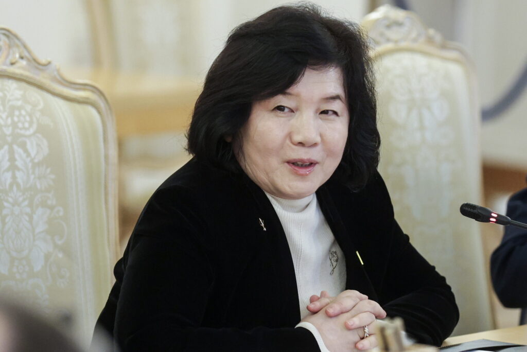 Ministra de externe a Coreei de Nord s-a întâlnit la Moscova cu Vladimir Putin Ministra de externe a Coreei de Nord s-a întâlnit la Moscova cu Vladimir Putin