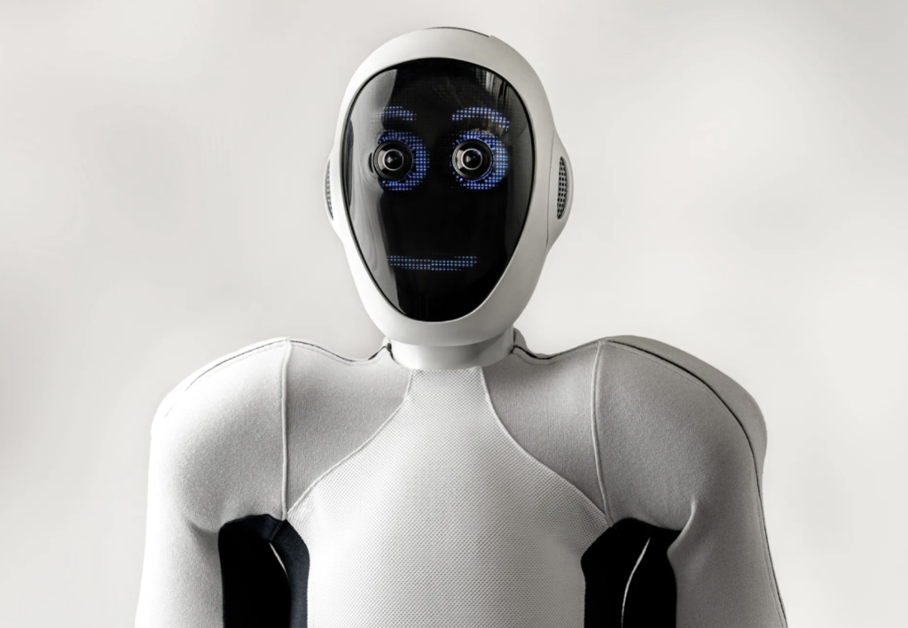 NEO, robotul umanoid de 20.000 de dolari care îți face curat, spală rufele și dansează poate fi acum comandat VIDEO NEO, robotul umanoid de 20.000 de dolari care îți face curat, spală rufele și dansează poate fi acum comandat VIDEO