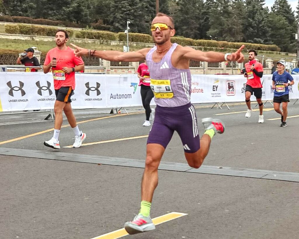 Nicolae Soare, după recordul istoric la maraton: "M-am luptat mai mult cu timpul. La final, am explodat"