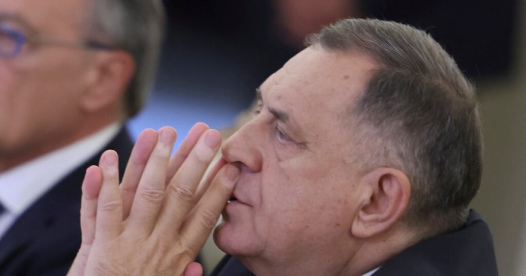 Politicianul sârb bosniac prorus Milorad Dodik, eliminat de SUA de pe lista de sancțiuni