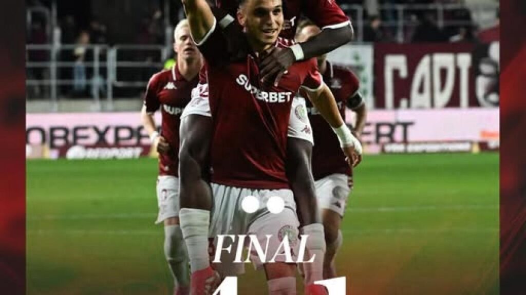 Rapid București-Unirea Slobozia, 4-1, în Superligă Rapid București-Unirea Slobozia, 4-1, în Superligă
