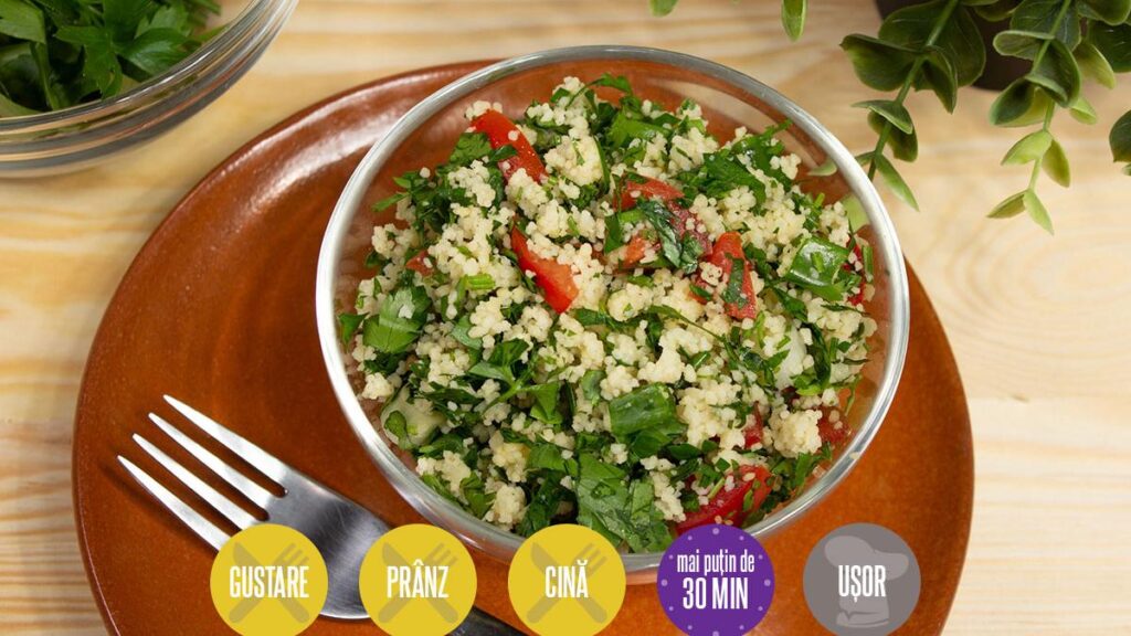 Rețeta autentică de tabbouleh: Cum să prepari acasă celebra salată libaneză
