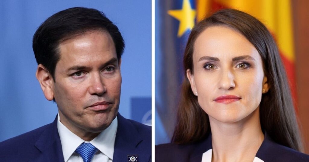 Secretarul de stat al SUA, Marco Rubio, discută cu ministrul de Externe al României, Oana Țoiu, la Washington