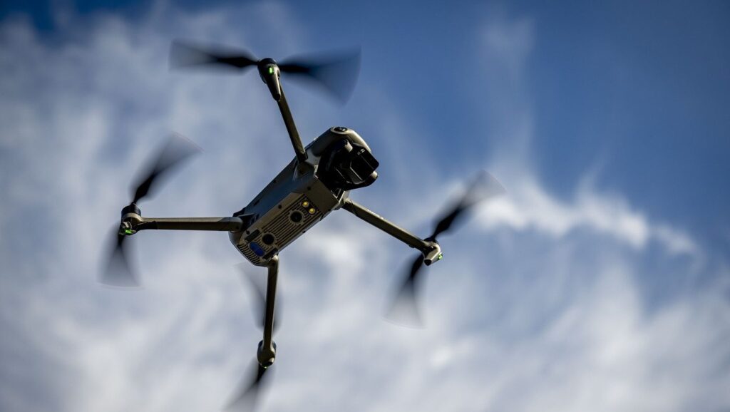 Dronă pe cer. Imagine cu caracter ilustrativ Foto: Profimedia
