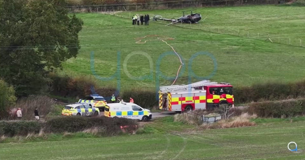 Un elicopter s-a prăbușit în Anglia la scurt timp după decolare: un mort și trei răniți Un elicopter s-a prăbușit în Anglia la scurt timp după decolare: un mort și trei răniți