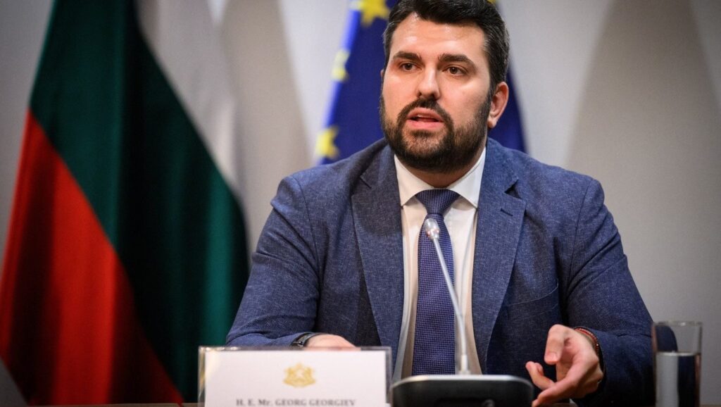 Georg Georgiev, ministrul de externe al Bulgariei Foto: Profimedia