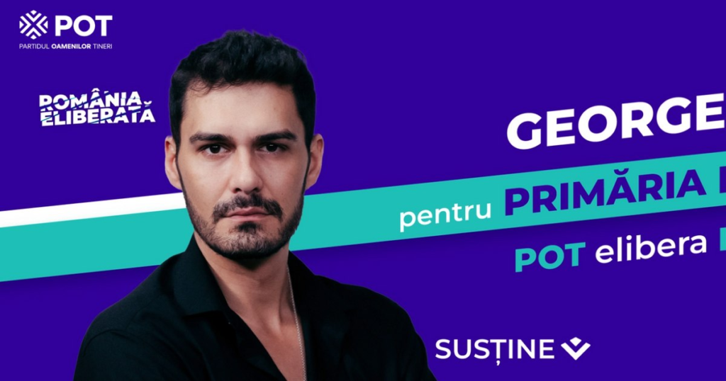 Cum îndemna candidatul POT la Primăria Capitalei la violență domestică. George Burcea către femei: „Vă doresc capace în cap, pentru că se pare că asta meritați“