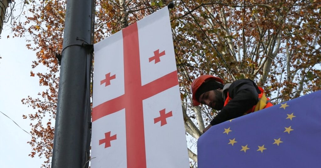 Georgia acuză Uniunea Europeană de interferență politică după raportul critic privind extinderea Georgia acuză Uniunea Europeană de interferență politică după raportul critic privind extinderea
