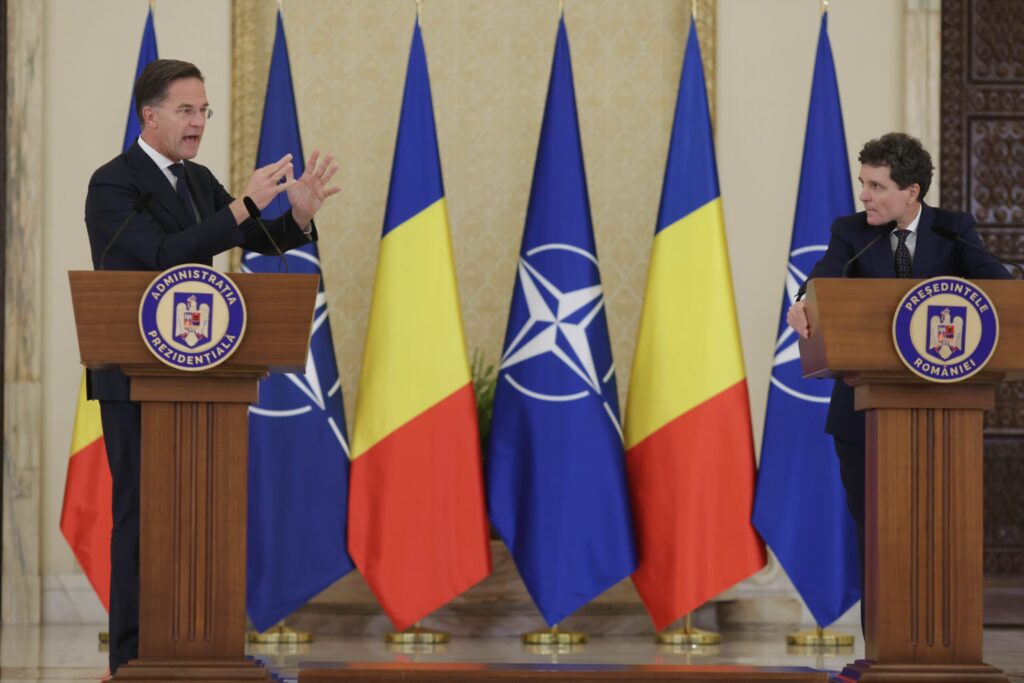 Rutte, la Cotroceni: Dacă această țară e atacată, sunt alte 31 care vin să salveze România (Video)