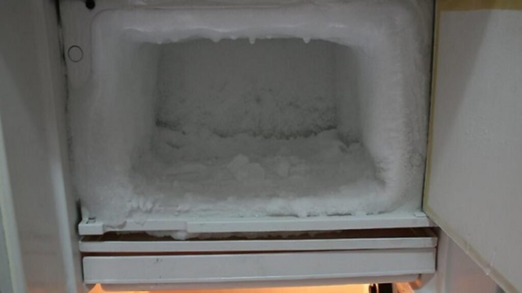 De ce îngheață frigiderul în interior iarna