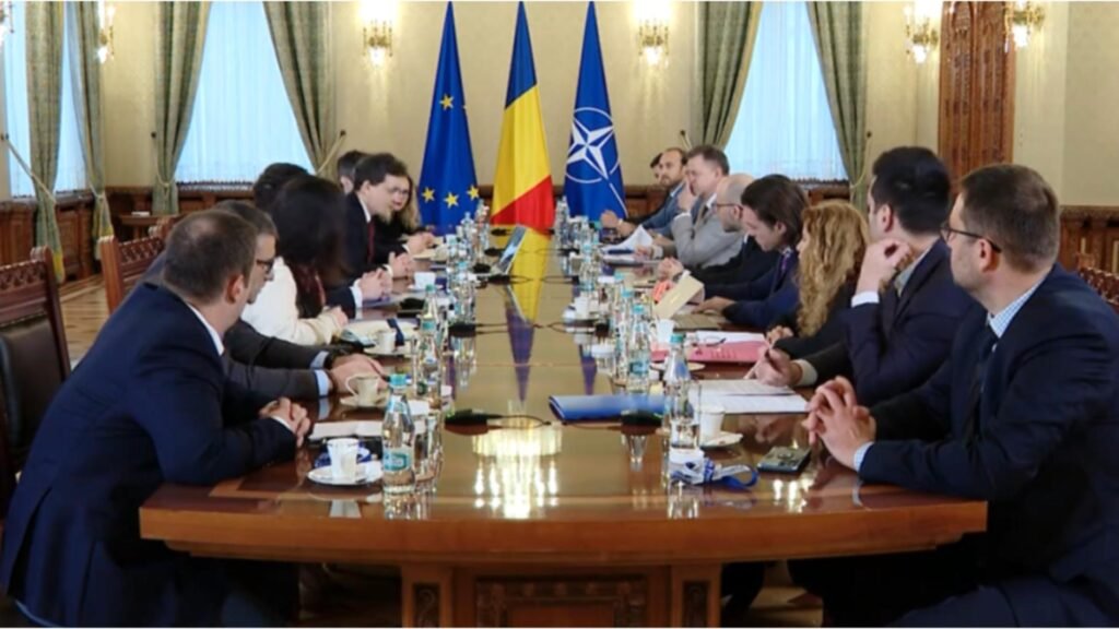 De la interviul pentru sistem, în fața președintelui Nicușor Dan. FOTO: Captura Facebook