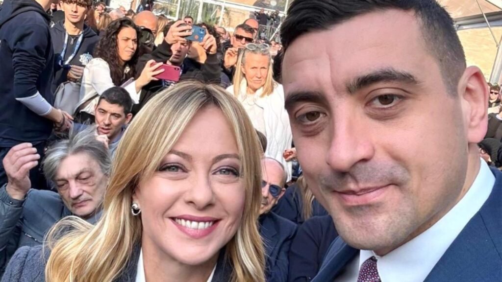 George Simion s-a întâlnit cu Giorgia Meloni la Roma (foto: X)