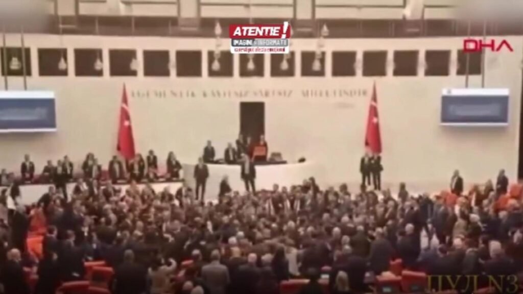 Scandal în Parlament